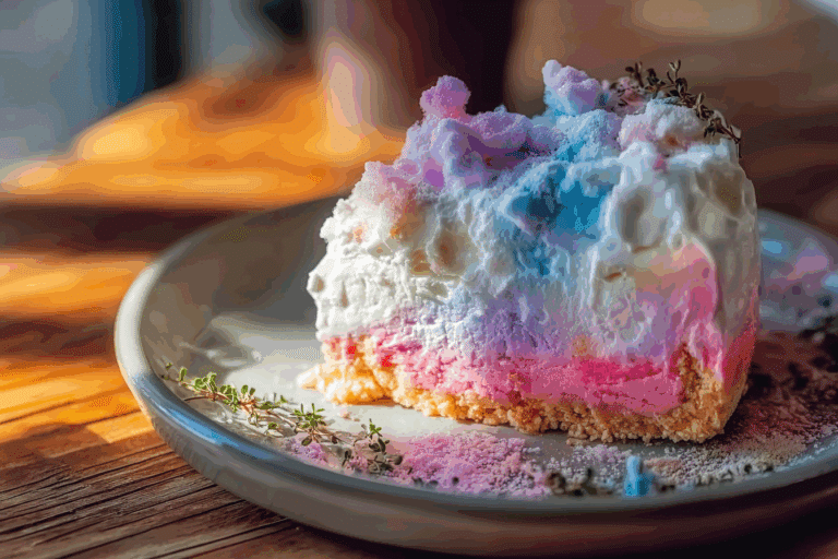 Cotton Candy Cheesecake