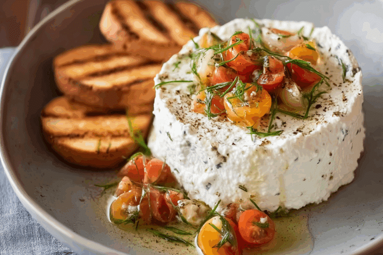 Homemade Boursin Cheese