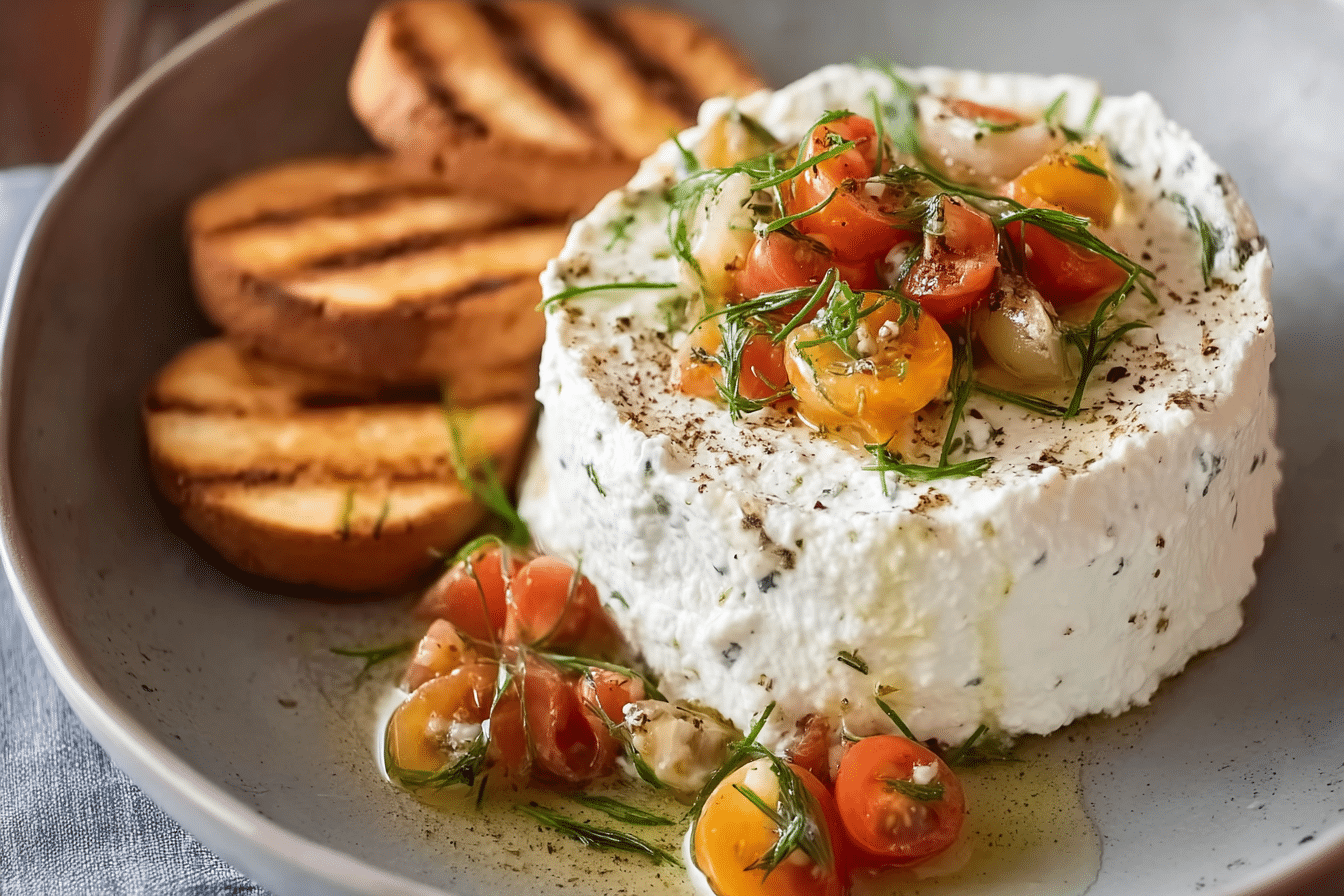 Homemade Boursin Cheese