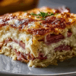 Layered Reuben Casserole Bake