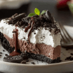 NO-BAKE OREO MUD PIE