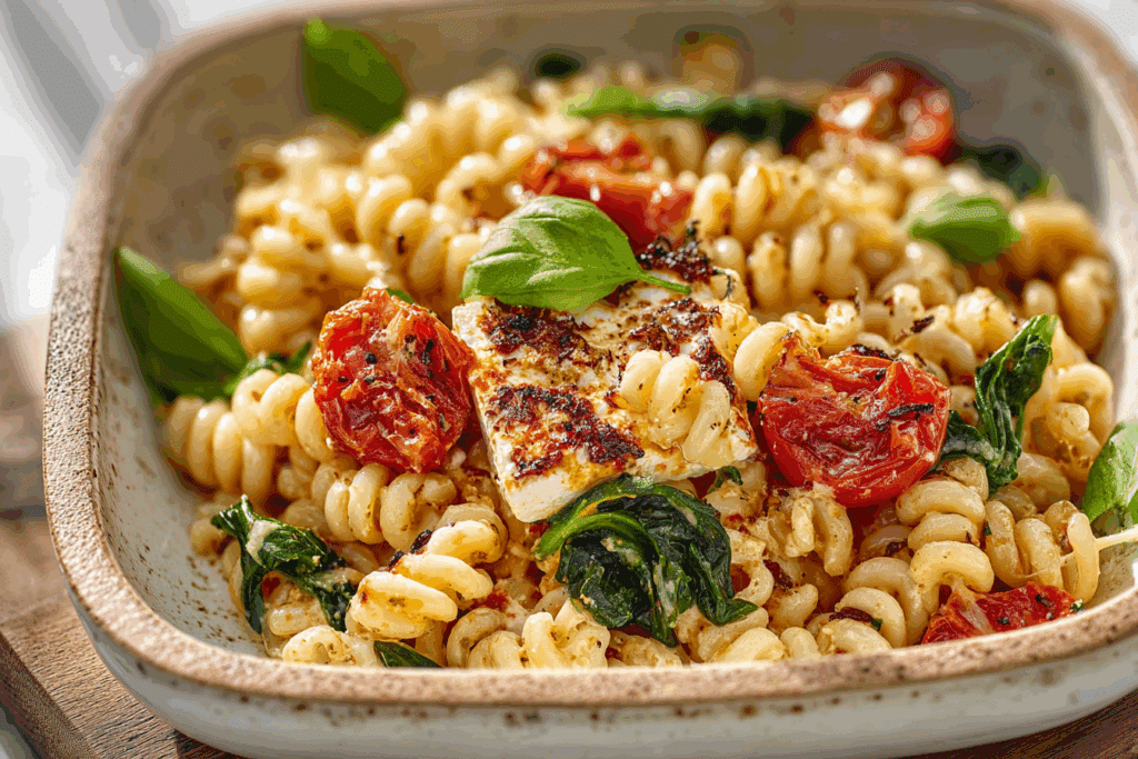 Baked Feta Pasta