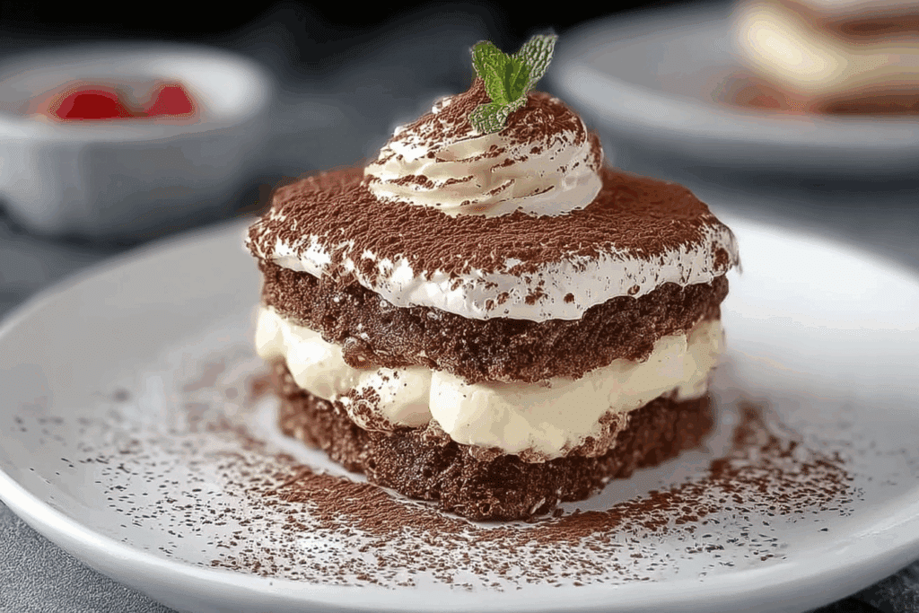 Nutella Tiramisu Cake