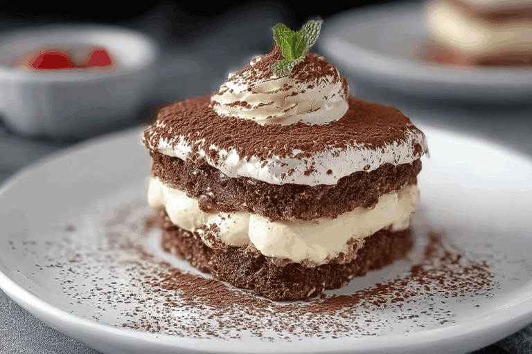Nutella Tiramisu Cake