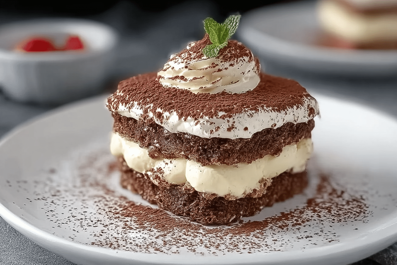 Nutella Tiramisu Cake