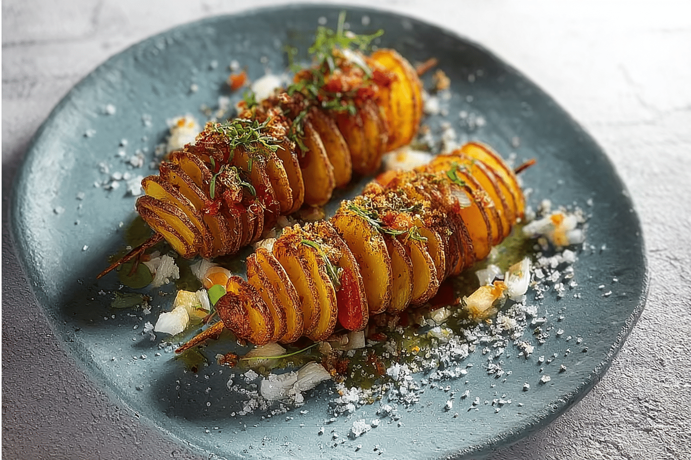Street style spiral potato