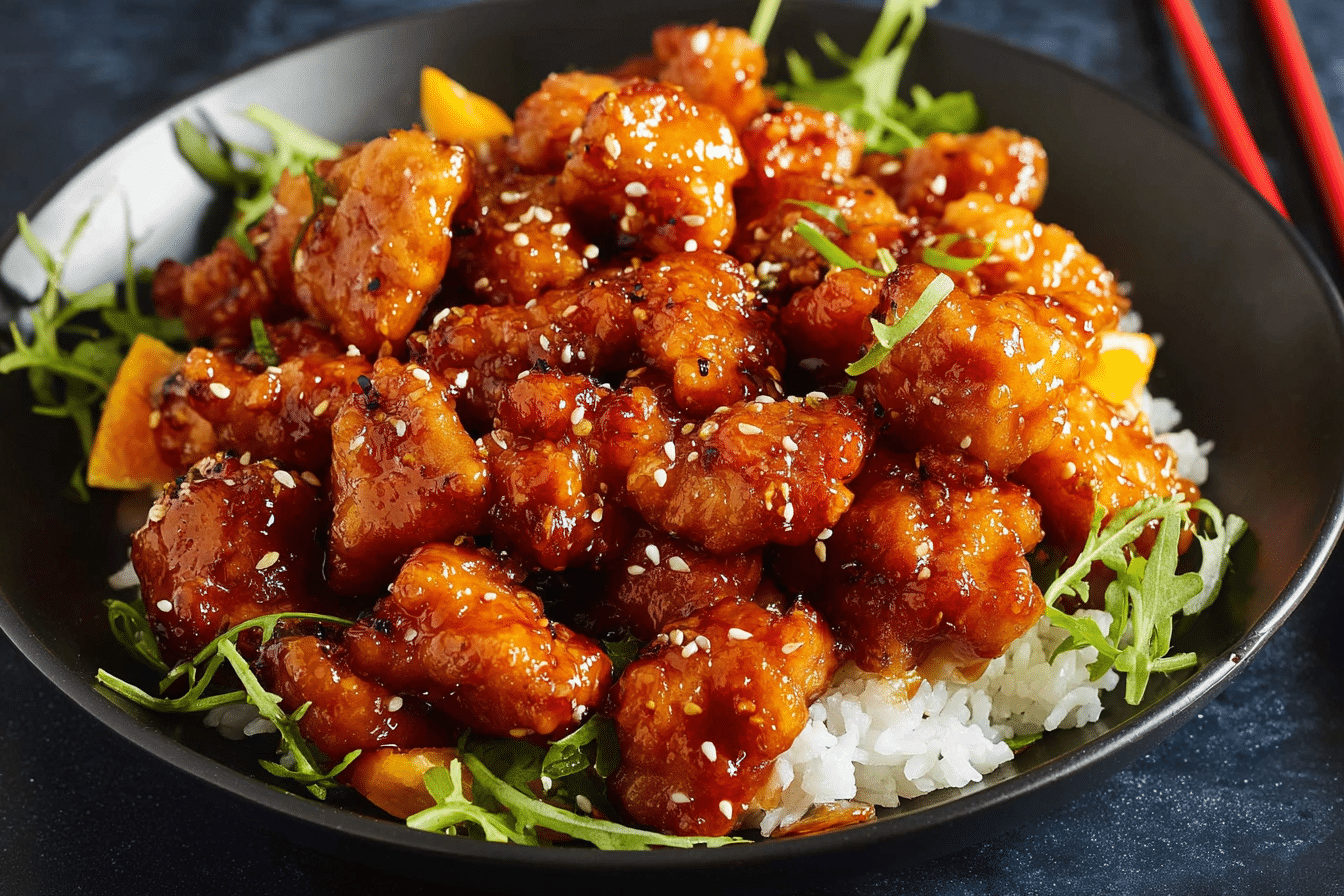 Homemade Orange Chicken