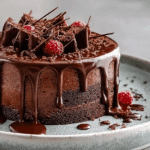 Decadent Triple Chocolate Cake