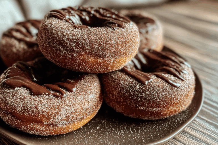 Chocolate & Cinnamon Donuts