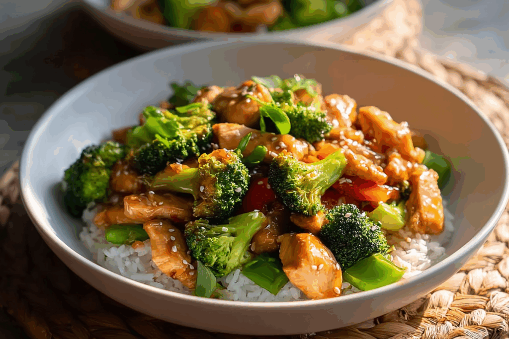 Broccoli Chicken Stir Fry