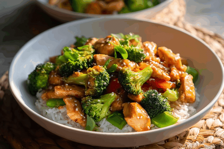 Broccoli Chicken Stir Fry