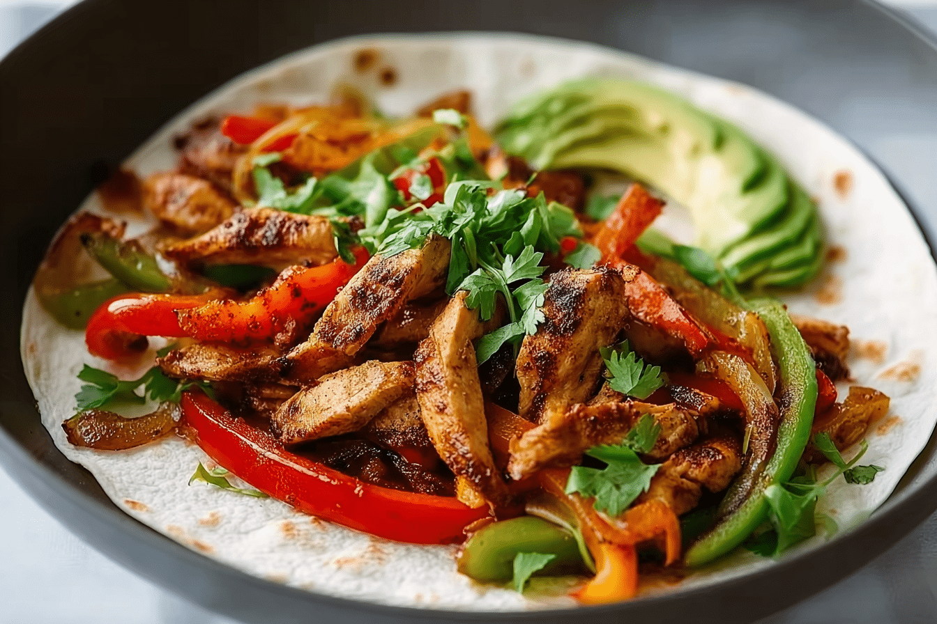 Sizzling Chicken Fajitas