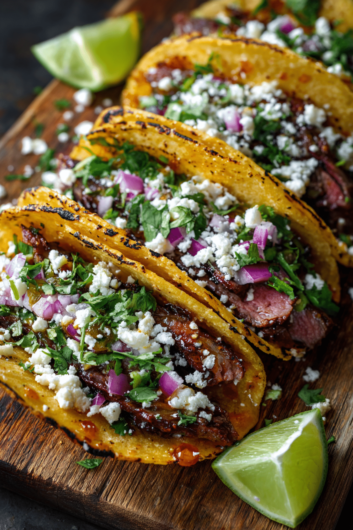 Hot Honey Chipotle Steak Tacos