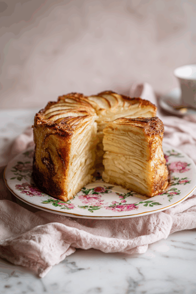 Invisible Apple Cake