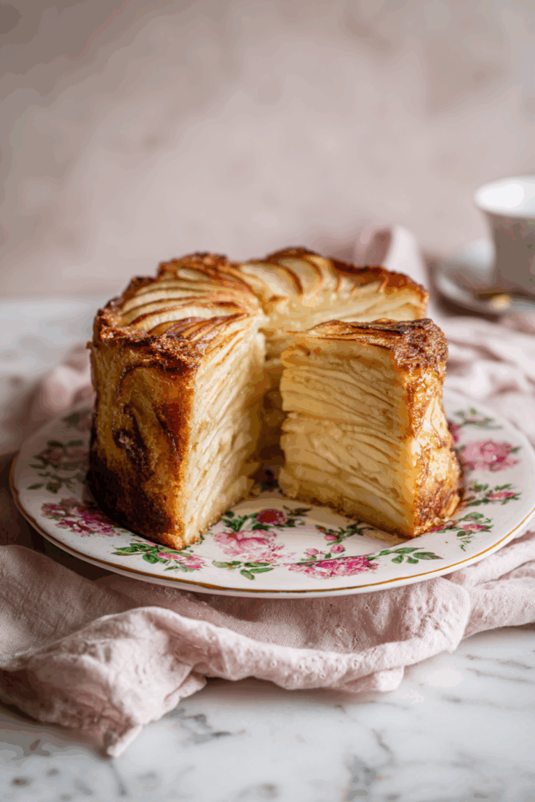 Invisible Apple Cake