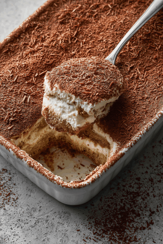 High-Protein Coconut Tiramisu