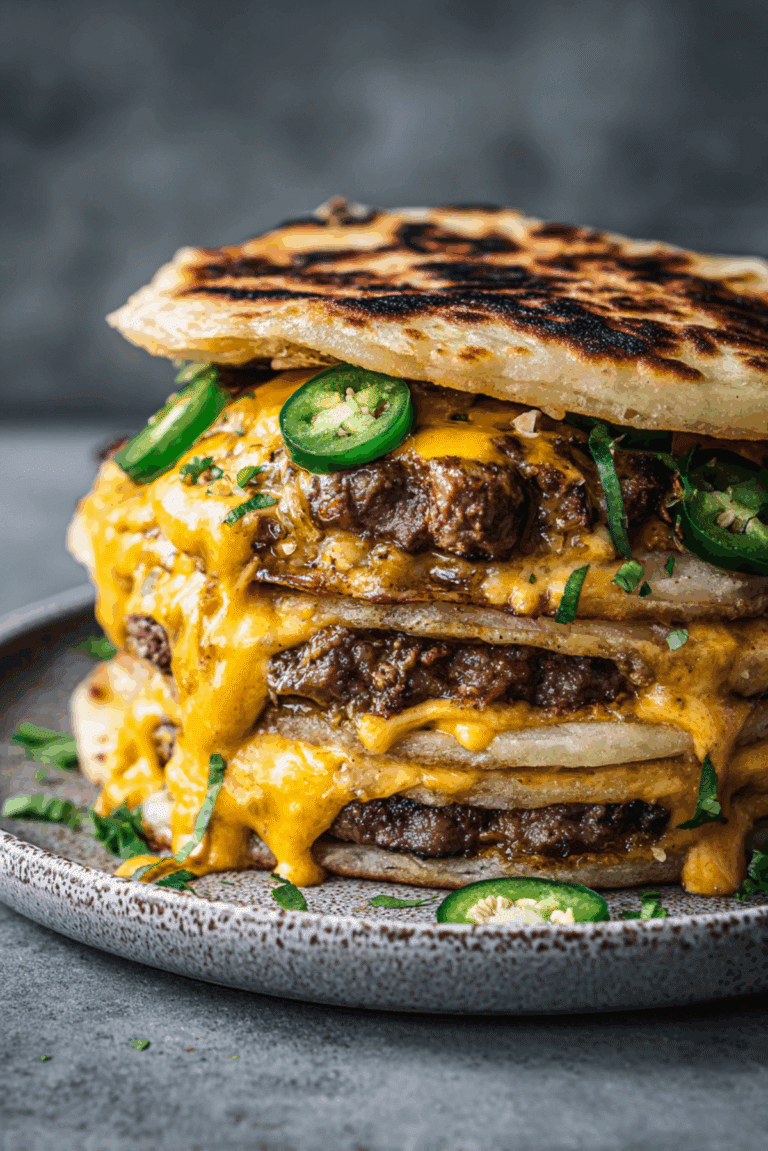 The Paratha Smash Burger