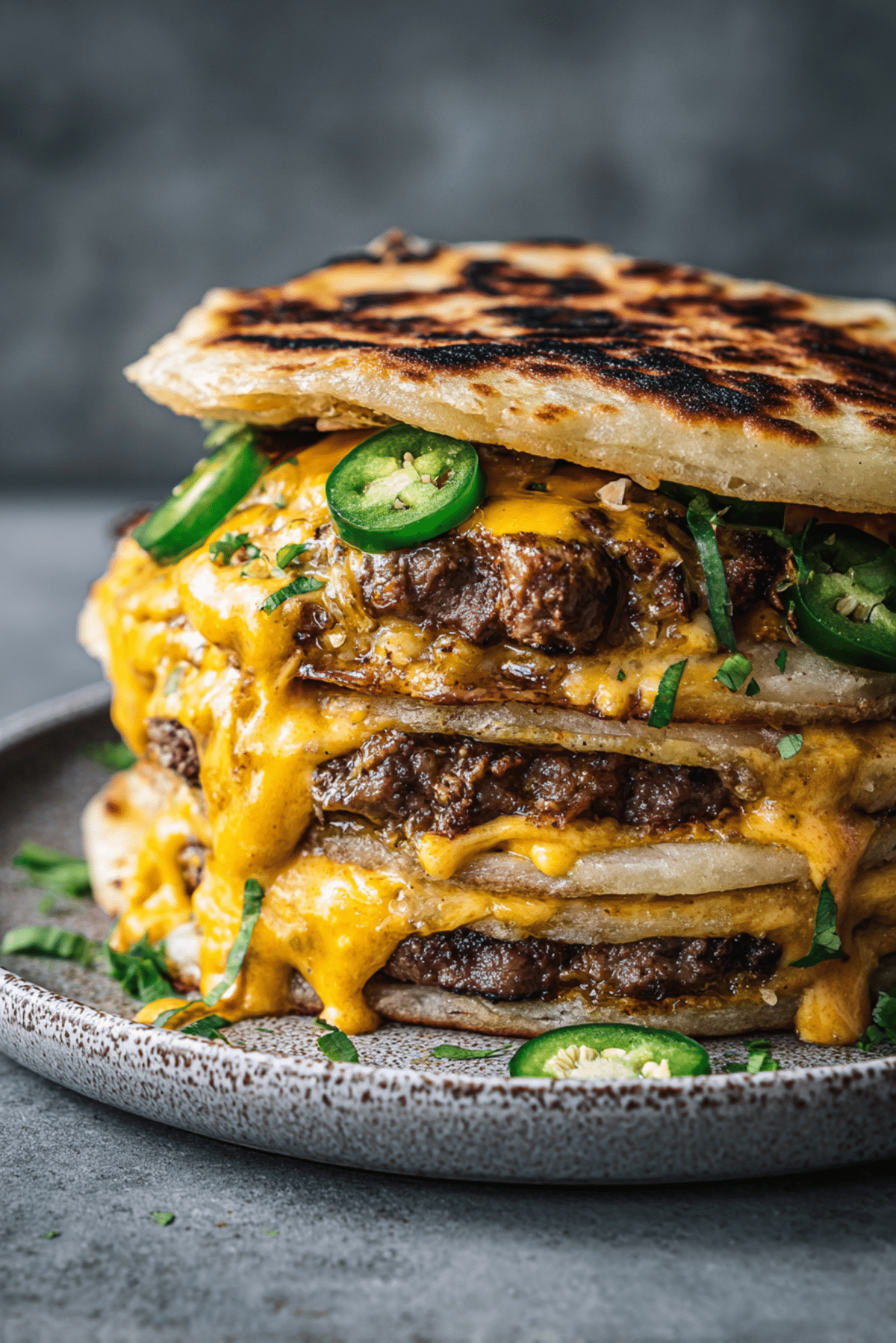 The Paratha Smash Burger