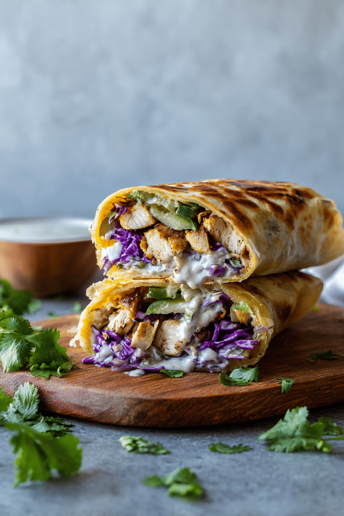 Gluten Free Potato Wrap Shawarma