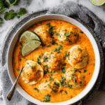 Red Curry Dumpling Soup