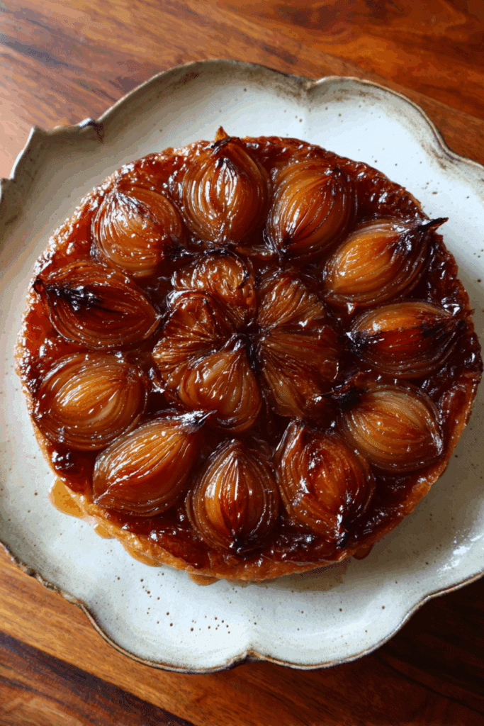 Shallot Tarte Tatin