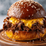 BBQ Chipotle Pulled Beef Sandwiches