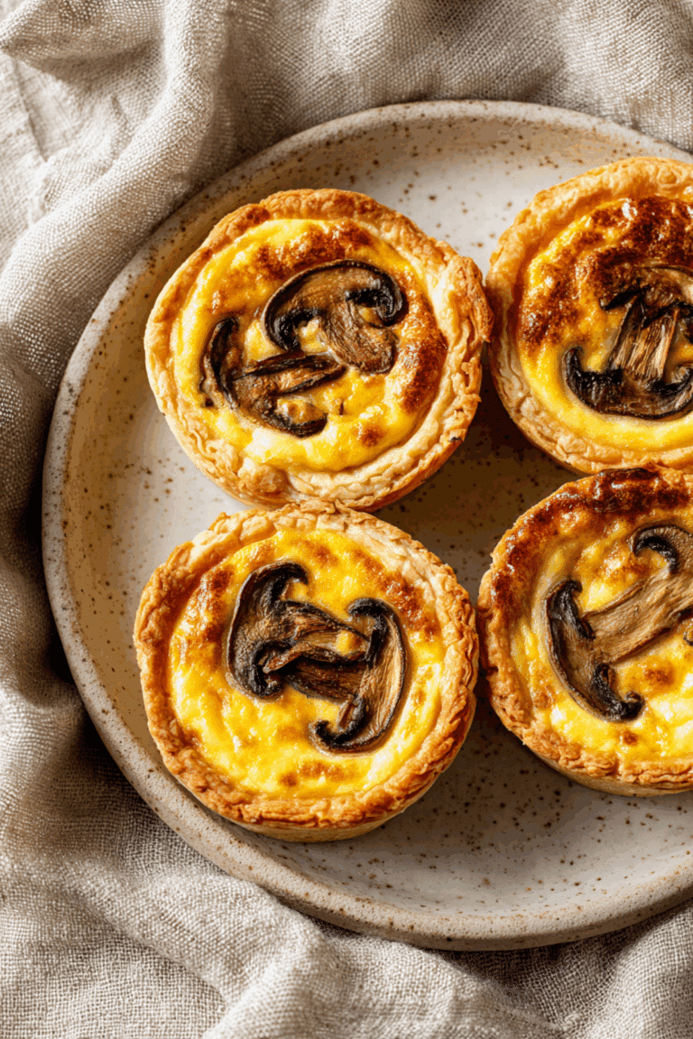 Easy Puff Pastry Quiches