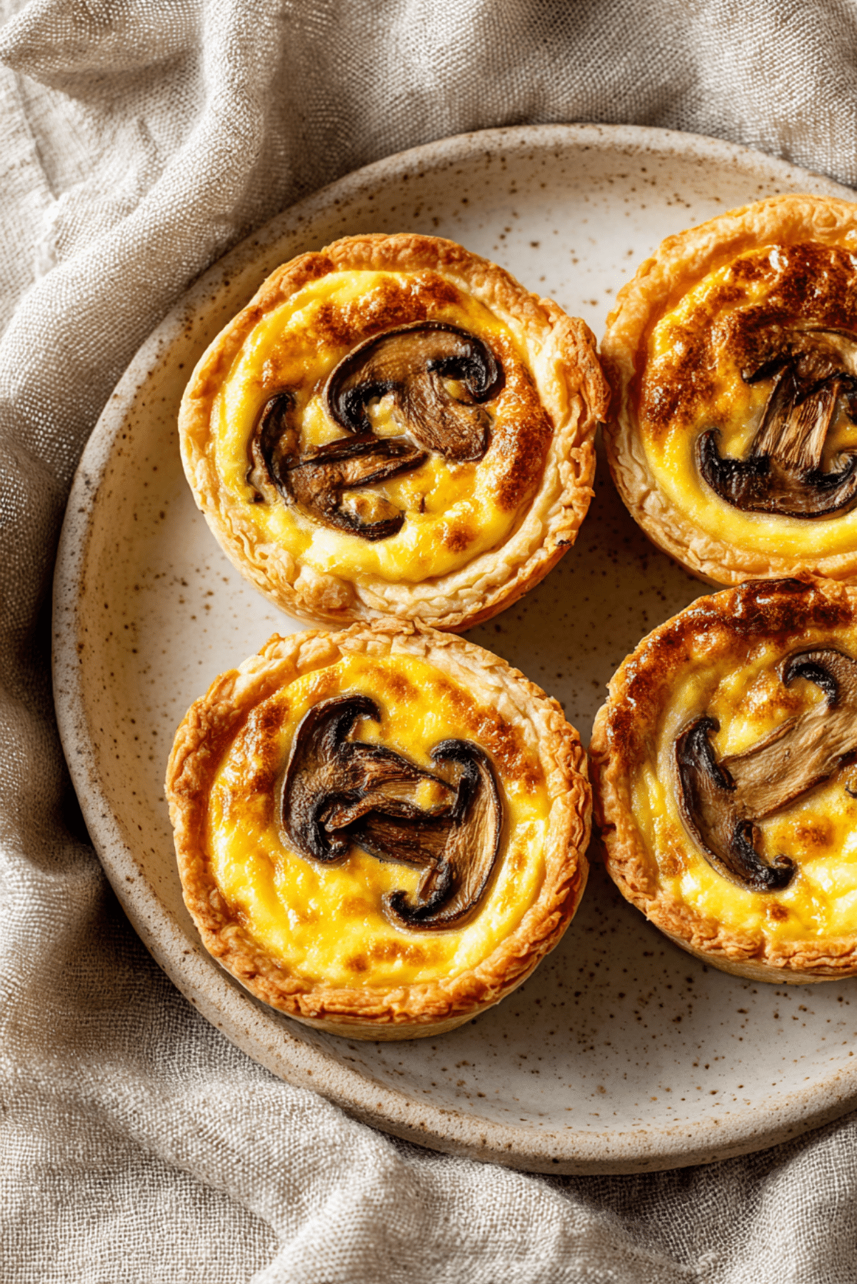 Easy Puff Pastry Quiches