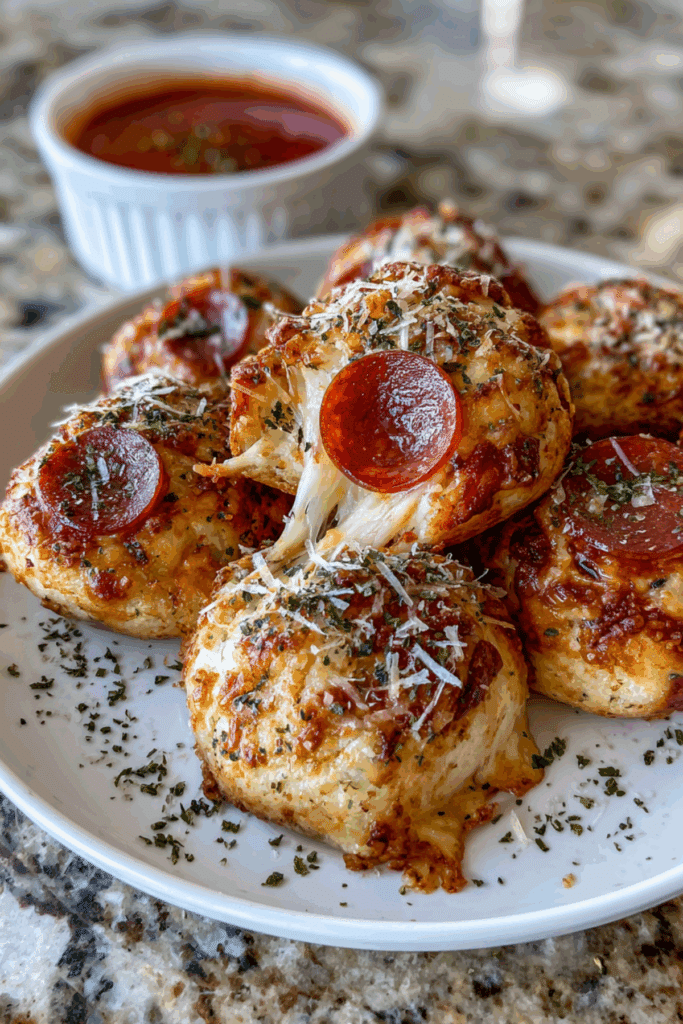 Pepperoni Pizza Bombs