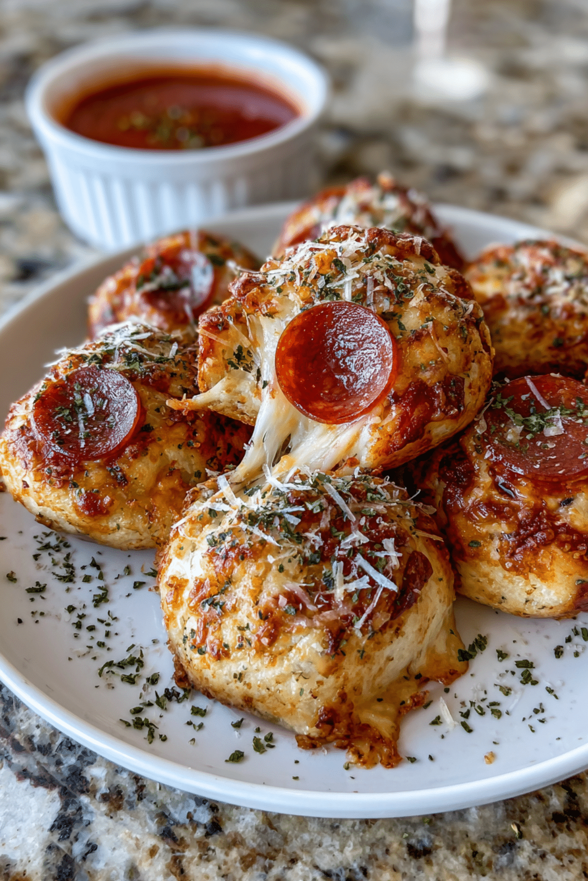 Pepperoni Pizza Bombs
