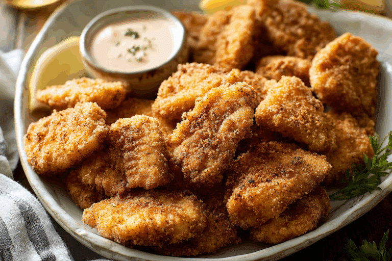 Cajun Catfish Nuggets