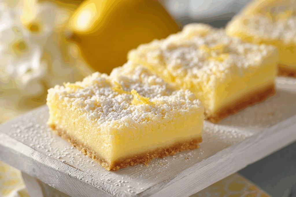 Frozen Lemon Bars