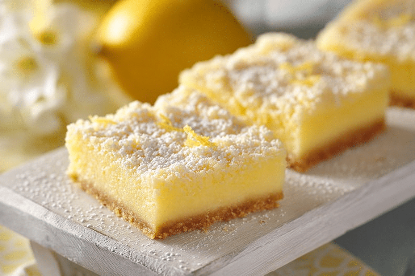 Frozen Lemon Bars