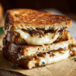 French Onion Soup Grilled Cheese