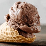 Chocolate Ice Cream Cone