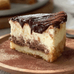 Velvety Tiramisu Cheesecake Delight
