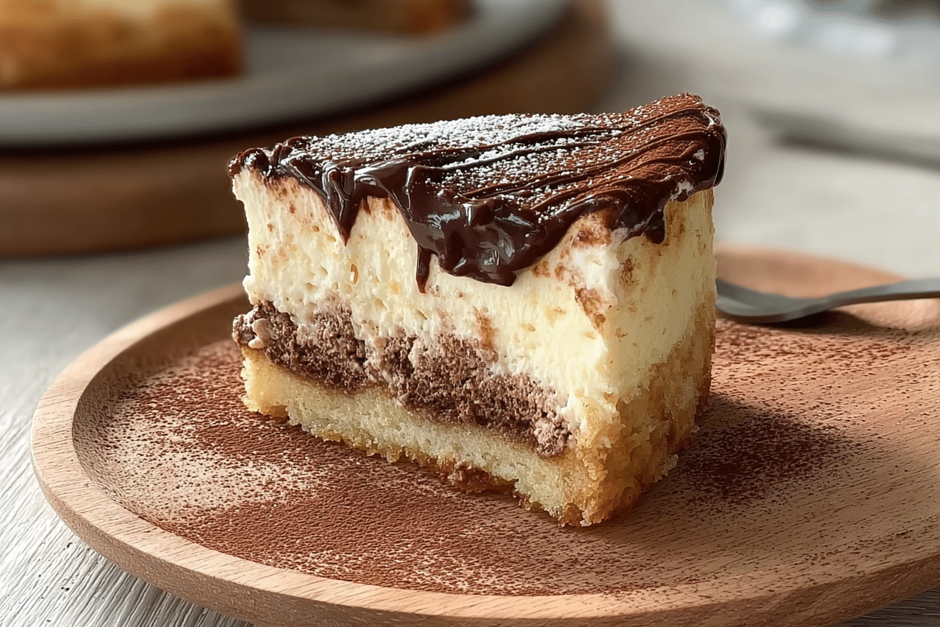 Velvety Tiramisu Cheesecake Delight