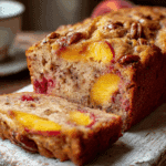 Tinned Peach Melba Loaf