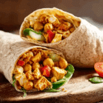 Chickpea Paneer Wrap