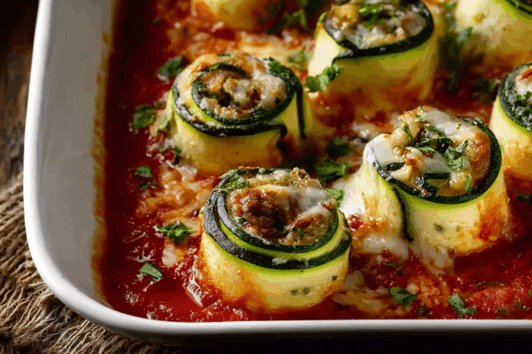 Cramy Zucchini Rolls