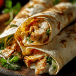 Cajun Parmesan Marry Me Chicken Wraps