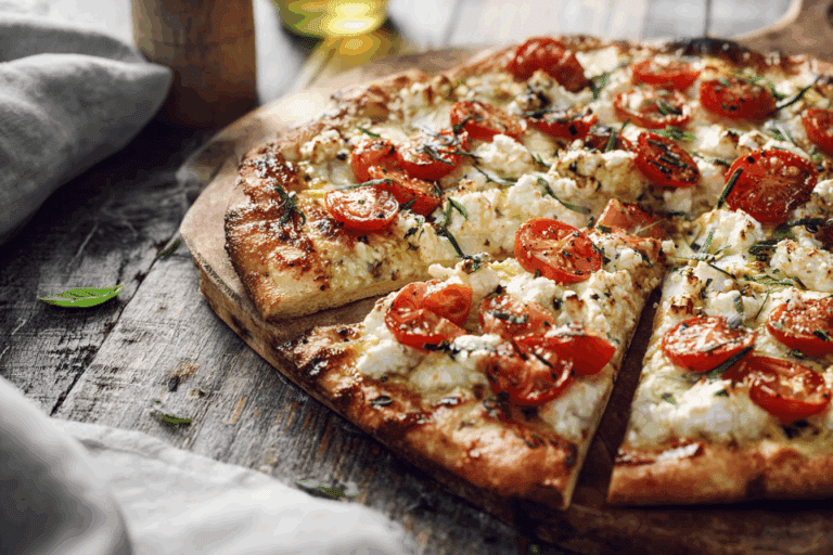 Cottage Cheese Pizza