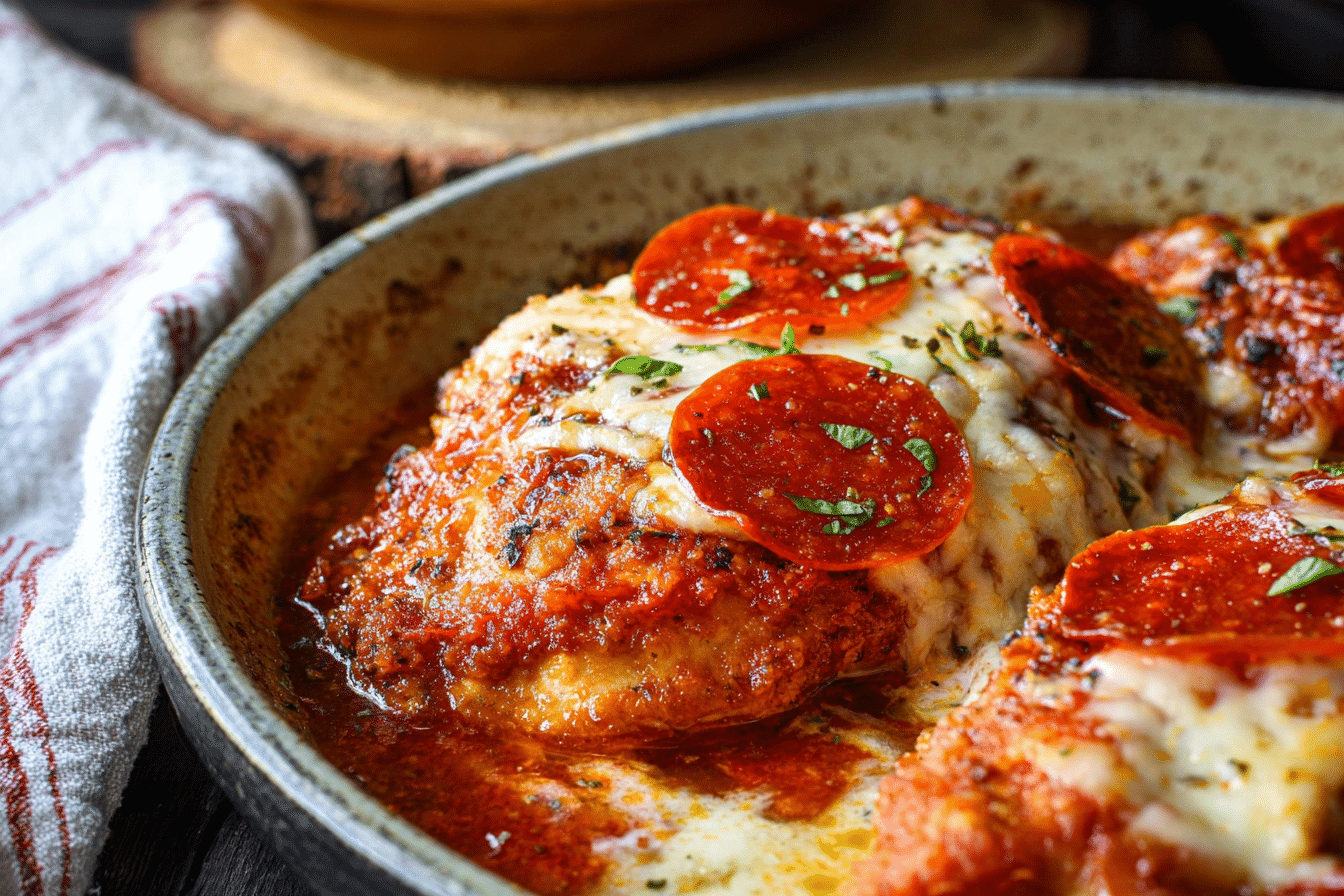 Pepperoni Chicken Parm