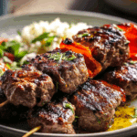 Juicy Oven Baked Beef Kababs