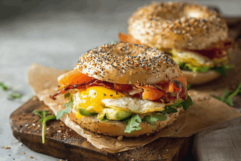 Breakfast Bagels