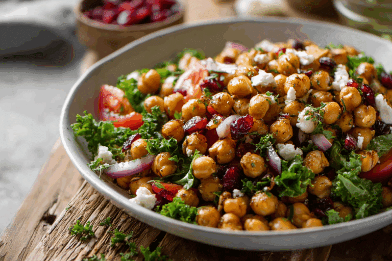 Roasted Chickpea Salad