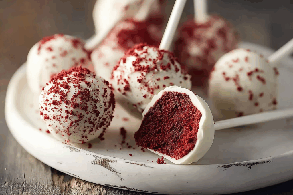 Red Velvet Cake Pops