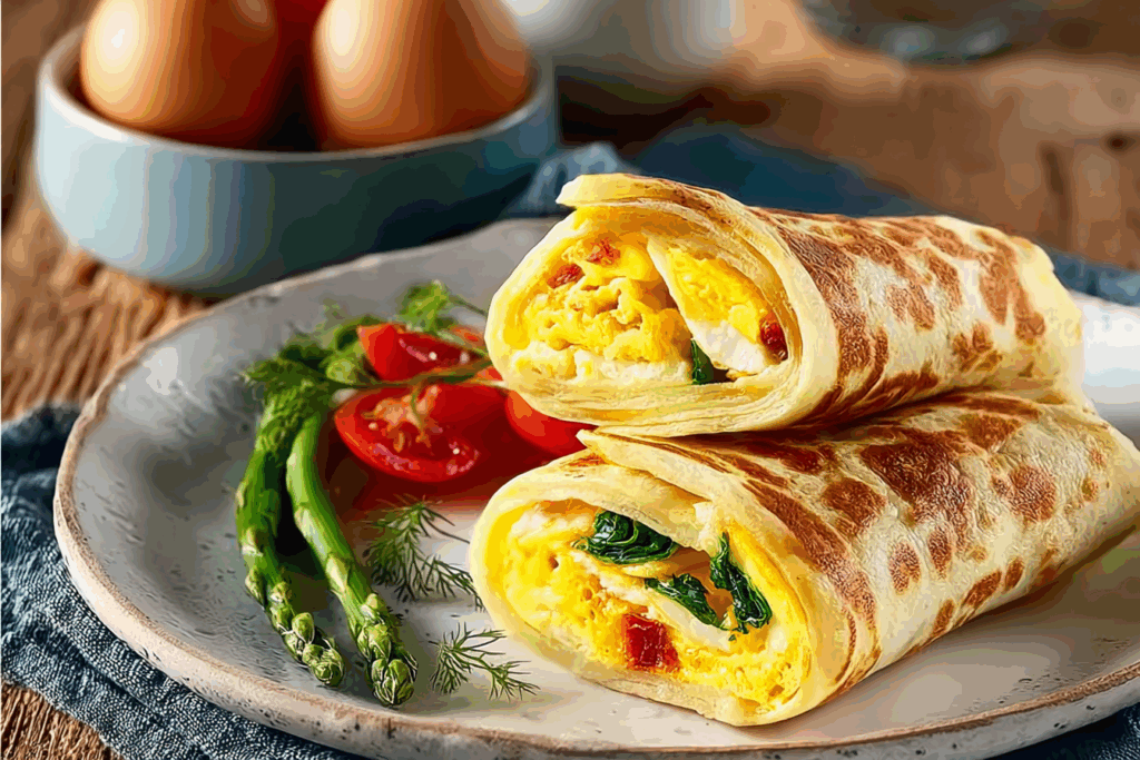 Crispy Potato Egg Wrap