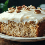Banana Cake with Cream Cheese Icing