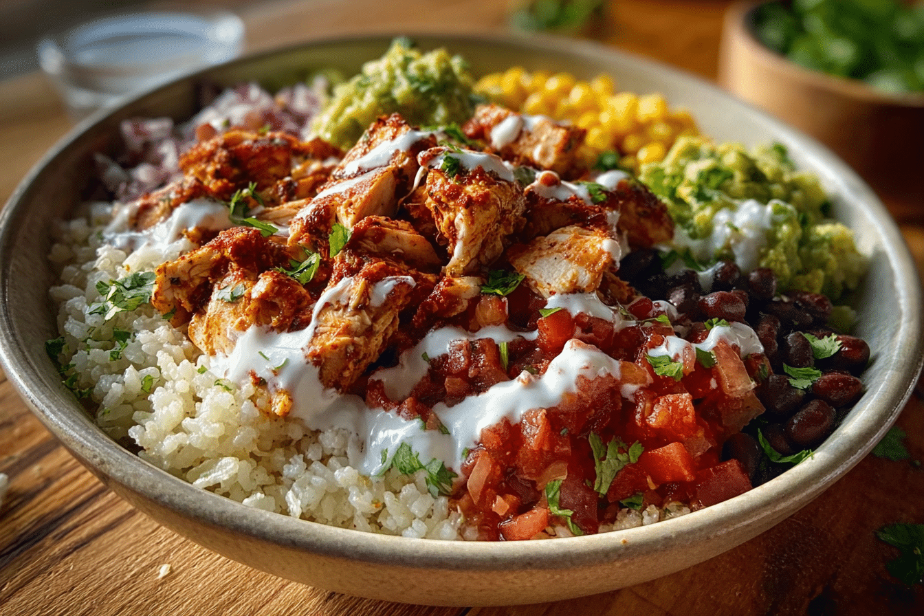 Chipotle Chicken Burrito Bowl